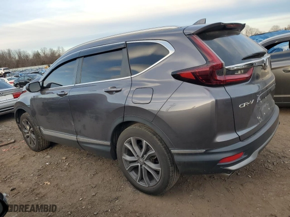 2021 Honda CR-V Touring with VIN 2HKRW2H94MH641388, listed as a Copart auction lot 87692045 with 56,145 mi miles and Salvage Title. Bid and sale history available at carsss.com. Image 2.