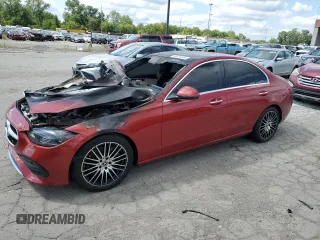 2022 Mercedes-Benz C 300 with VIN W1KAF4HB0NR034710, listed as a Copart auction lot 68326544 with Not Provided miles and Salvage Title. Bid and sale history available at DreamBid. Image 1.