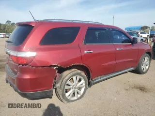 2013 Dodge Durango Crew with VIN 1C4RDHDG9DC539674, listed as a Copart auction lot 50587395 with 110,077 mi miles and Salvage Title. Bid and sale history available at carsss.com. Image 3.