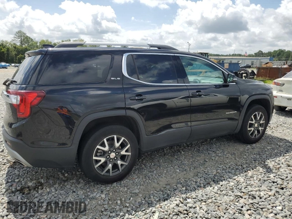 2021 GMC Acadia SLE with VIN 1GKKNRLS1MZ105826, listed as a Copart auction lot 61937844 with 46,994 mi miles and Salvage Title. Bid and sale history available at carsss.com. Image 3.