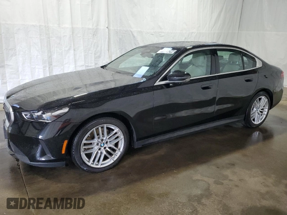 2024 BMW 5 Series 530i xDrive with VIN WBA53FJ07RCR11112, listed as a Copart auction lot 71856244 with 12,297 mi miles and Clean Title. Bid and sale history available at carsss.com. Image 1.