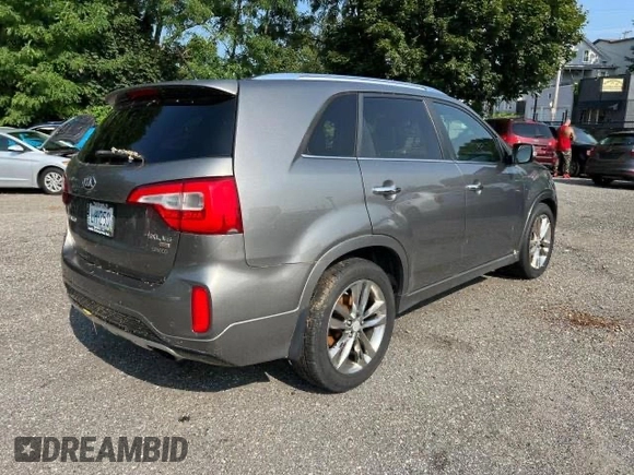 2014 Kia Sorento SX with VIN 5XYKWDA78EG445095, listed as a Copart auction lot 88579225 with 160,248 mi miles and Clean Title. Bid and sale history available at DreamBid. Image 4.