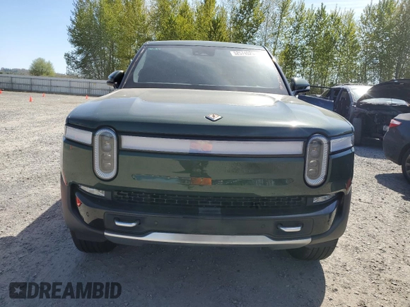 2023 Rivian R1T Adventure with VIN 7FCTGAAA1PN020979, listed as a Copart auction lot 52574025 with 0 mi miles and Salvage Title. Bid and sale history available at carsss.com. Image 5.