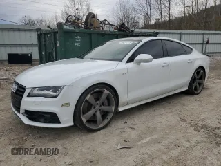2015 Audi S7 with VIN WAUW2AFC0FN035996, listed as a Copart auction lot 48231375 with 92,921 mi miles and Salvage Title. Bid and sale history available at carsss.com. Image 1.