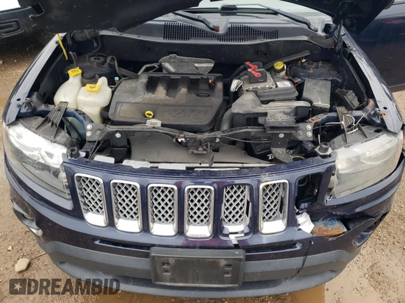 2015 Jeep Compass Latitude with VIN 1C4NJDEB6FD324883, listed as a Copart auction lot 82026614 with 127,516 mi miles and Clean Title. Bid and sale history available at carsss.com. Image 11.