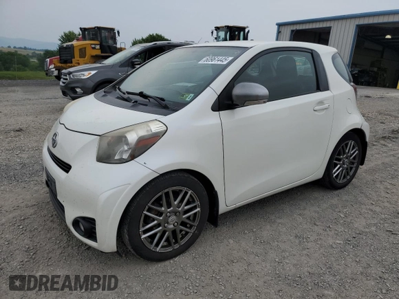 2012 Scion iQ z VIN JTNJJXB07CJ013314, wystawiony jako Copart lot #60961445 z przebiegiem 172 480 mil mil oraz Szkoda całkowita • Salvage title. Historia ofert i sprzedaży dostępna na DreamBid. Obrazek 1.