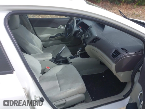 2012 Honda Civic EX with VIN 2HGFB2F81CH607670, listed as a IAAI auction lot 42128341 with 104,090 mi miles and . Bid and sale history available at DreamBid. Image 5.