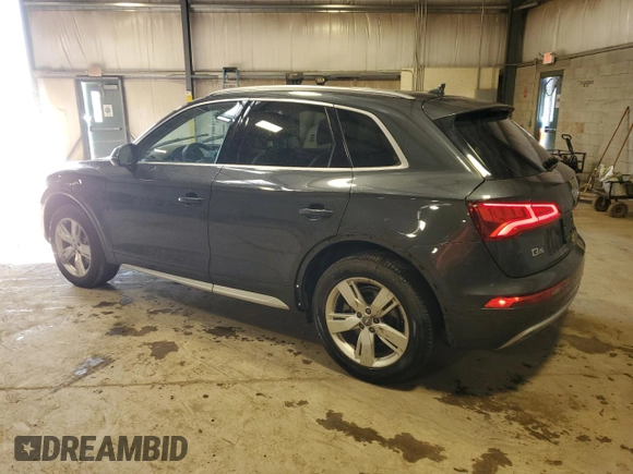 2019 Audi Q5 Premium with VIN WA1ANAFY8K2051689, listed as a Copart auction lot 53305245 with 29,980 mi miles and Salvage Title. Bid and sale history available at carsss.com. Image 2.