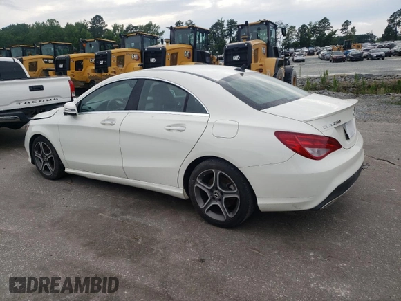 2018 Mercedes-Benz CLA 250 with VIN WDDSJ4EBXJN547083, listed as a Copart auction lot 60467495 with 125,978 mi miles and Clean title. Bid and sale history available at DreamBid. Image 2.