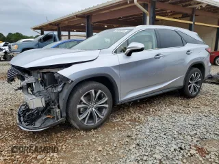 2022 Lexus RX 350L with VIN JTJHZKEA2N2027733, listed as a Copart auction lot 55650235 with 29,422 mi miles and Salvage title. Bid and sale history available at DreamBid. Image 1.