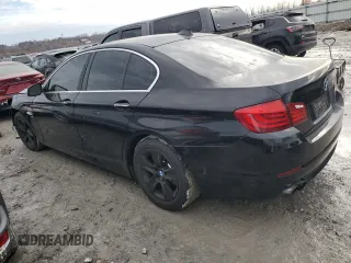 2012 BMW 5 Series 528i xDrive with VIN WBAXH5C55CC595066, listed as a Copart auction lot 46647335 with 124,330 mi miles and Salvage Title. Bid and sale history available at DreamBid. Image 2.