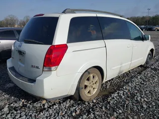 2004 Nissan Quest S with VIN 5N1BV28U84N345665, listed as a IAAI auction lot 41661482 with Not Provided miles. Bid and sale history available at carsss.com. Image 4.