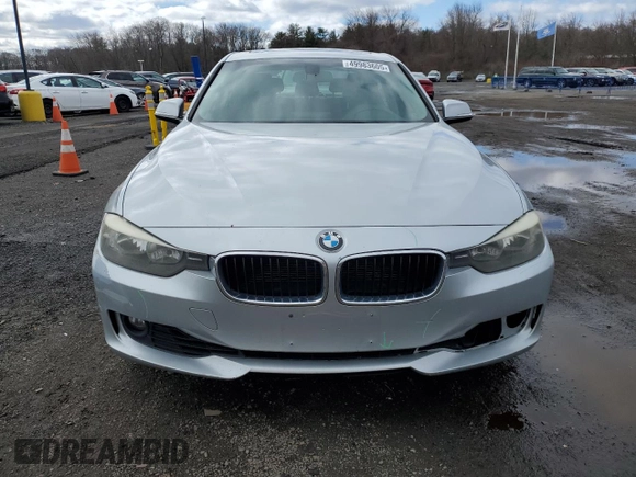 2013 BMW 3 Series 328i xDrive with VIN WBA3B5C58DF595384, listed as a Copart auction lot 49983605 with 162,438 mi miles and Salvage Title. Bid and sale history available at carsss.com. Image 5.