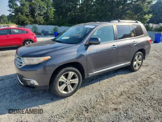 2012 Toyota Highlander Limited с VIN 5TDYK3EH7CS050327, выставлен на аукционе Copart как лот 61561535 с пробегом 259 275 миль миль и Списание • Salvage title. История ставок и продаж доступна на DreamBid. Изображение 1.