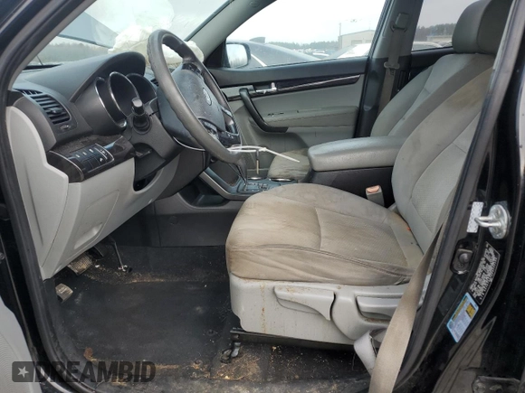 2011 Kia Sorento LX with VIN 5XYKT4A22BG054386, listed as a Copart auction lot 85005104 with 182,281 mi miles and Salvage Title. Bid and sale history available at carsss.com. Image 7.