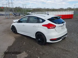 2017 Ford Focus ST with VIN 1FADP3L99HL310186, listed as a IAAI auction lot 41963368 with 93,769 mi miles and . Bid and sale history available at carsss.com. Image 3.