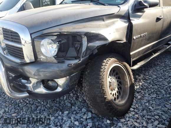 2006 Dodge 1500 SLT with VIN 3D7KS19D66G209168, listed as a Copart auction lot 50353895 with 263,392 mi miles and Salvage Title. Bid and sale history available at carsss.com. Image 9.