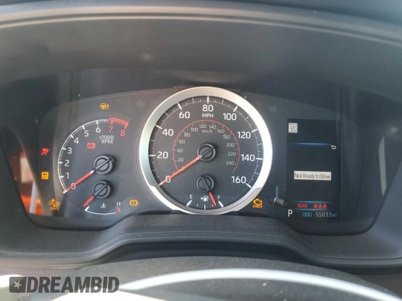 2020 Toyota Corolla SE with VIN 5YFS4RCE2LP040065, listed as a Copart auction lot 50591115 with 55,033 mi miles and Salvage Title. Bid and sale history available at DreamBid. Image 9.