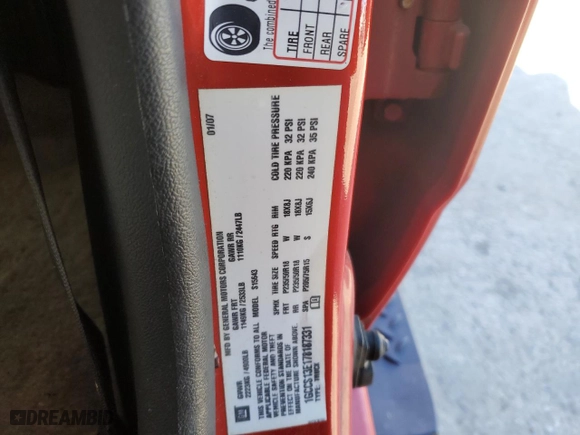 2007 Chevrolet Colorado LT w/2LT with VIN 1GCCS13E178187331, listed as a Copart auction lot 46048265 with 88,126 mi miles and Salvage Title. Bid and sale history available at carsss.com. Image 12.