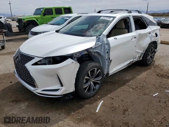 2022 Lexus RX with VIN JTJHZKEA6N2024611, listed as a Copart auction lot 49125145 with 17,276 mi miles and Salvage Title. Bid and sale history available at carsss.com. Image 1.