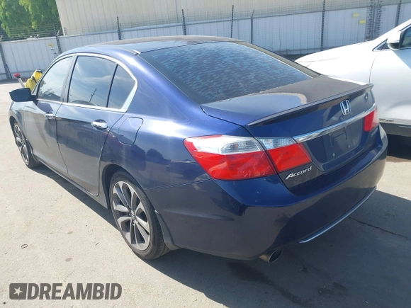 2013 Honda Accord Sport with VIN 1HGCR2F55DA139446, listed as a IAAI auction lot 41991636 with 178,272 mi miles and . Bid and sale history available at DreamBid. Image 3.