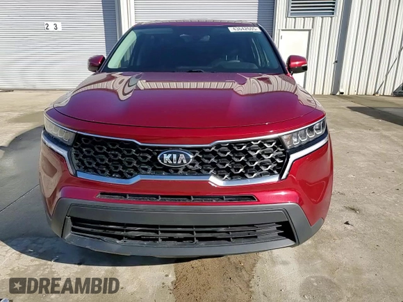 2021 Kia Sorento LX with VIN 5XYRG4LC0MG062403, listed as a Copart auction lot 43642605 with 56,298 mi miles and Salvage Title. Bid and sale history available at carsss.com. Image 12.