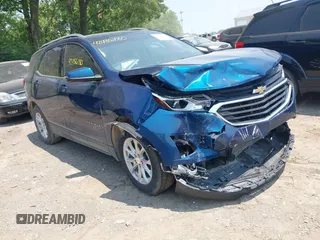 2019 Chevrolet Equinox LT with VIN 3GNAXKEV3KL277920, listed as a IAAI auction lot 42486180 with 100,000 mi miles and . Bid and sale history available at DreamBid. Image 1.