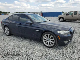 2011 BMW 5 Series 535i with VIN WBAFR7C51BC802751, listed as a Copart auction lot 53828355 with 125,624 mi miles and Clean Title. Bid and sale history available at carsss.com. Image 4.