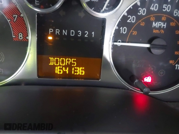 2007 Hummer H3 SUV with VIN 5GTDN13E578250970, listed as a IAAI auction lot 41560783 with 164,136 mi miles. Bid and sale history available at carsss.com. Image 15.