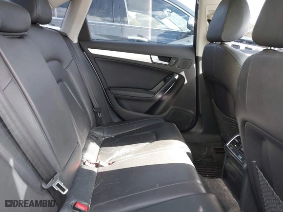 2014 Audi A4 Premium Plus with VIN WAUFFAFL2EA078052, listed as a IAAI auction lot 40848313 with 120,520 mi miles. Bid and sale history available at carsss.com. Image 8.