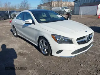 2018 Mercedes-Benz CLA 250 with VIN WDDSJ4GB8JN614616, listed as a IAAI auction lot 42059733 with 69,069 mi miles and . Bid and sale history available at DreamBid. Image 1.