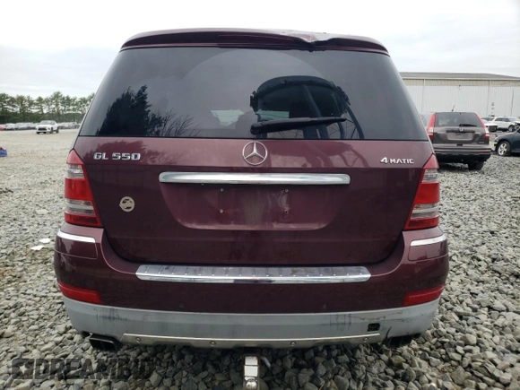 2008 Mercedes-Benz GL-Class 5.5L with VIN 4JGBF86E48A359197, listed as a Copart auction lot 70094284 with 0 mi miles and Salvage Title. Bid and sale history available at carsss.com. Image 6.