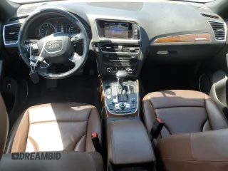 2015 Audi Q5 Premium Plus with VIN WA1LFAFP9FA066937, listed as a Copart auction lot 56523795 with 64,090 mi miles and Salvage title. Bid and sale history available at DreamBid. Image 8.