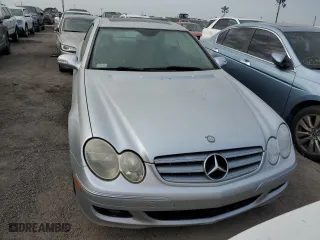 2007 Mercedes-Benz CLK-Class 3.5L with VIN WDBTJ56H17F212593, listed as a Copart auction lot 74792414 with 0 mi miles and Salvage Title. Bid and sale history available at carsss.com. Image 5.
