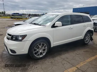2018 Dodge Journey GT z VIN 3C4PDDEG6JT389599, wystawiony jako Copart lot #58175955 z przebiegiem 49 315 mil mil oraz Czysty tytuł • Clean title. Historia ofert i sprzedaży dostępna na DreamBid. Obrazek 1.