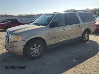 2008 Ford Expedition Max SSV with VIN 1FMFK16578LA65785, listed as a Copart auction lot 43933395 with 339,334 mi miles and Clean Title. Bid and sale history available at carsss.com. Image 1.