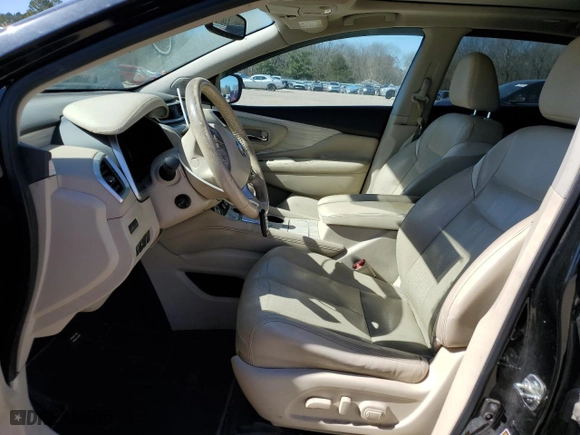 2016 Nissan Murano SV with VIN 5N1AZ2MG0GN120113, listed as a Copart auction lot 44191015 with 138,810 mi miles and Salvage Title. Bid and sale history available at carsss.com. Image 7.