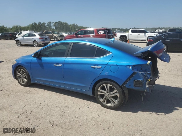 2017 Hyundai Elantra SE with VIN 5NPD84LF4HH057981, listed as a Copart auction lot 52259025 with 109,561 mi miles and Salvage Title. Bid and sale history available at carsss.com. Image 2.