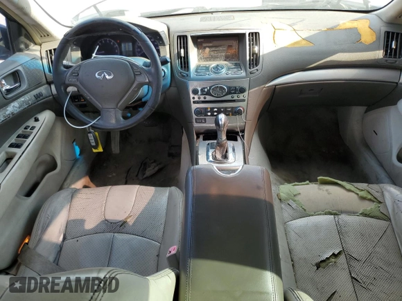 2012 Infiniti G37 Journey with VIN JN1CV6AP0CM932969, listed as a Copart auction lot 53261455 with 168,847 mi miles and Clean Title. Bid and sale history available at DreamBid. Image 8.