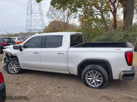 2019 GMC Sierra 1500 SLT with VIN 3GTU9DED3KG201853, listed as a IAAI auction lot 40678380 with 99,818 mi miles. Bid and sale history available at carsss.com. Image 15.