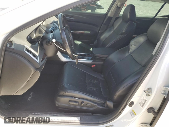 2017 Acura TLX Technology with VIN 19UUB1F50HA001189, listed as a Copart auction lot 63347755 with 185,257 mi miles and Salvage title. Bid and sale history available at DreamBid. Image 7.