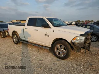 2018 Ram 1500 SLT with VIN 1C6RR7GG9JS247393, listed as a Copart auction lot 81691174 with 55,564 mi miles and Salvage title. Bid and sale history available at DreamBid. Image 4.