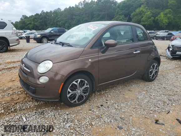 2012 FIAT 500 Pop z VIN 3C3CFFAR7CT114066, wystawiony jako Copart lot #55723685 z przebiegiem 154 507 mil mil oraz Szkoda całkowita • Salvage title. Historia ofert i sprzedaży dostępna na DreamBid. Obrazek 1.