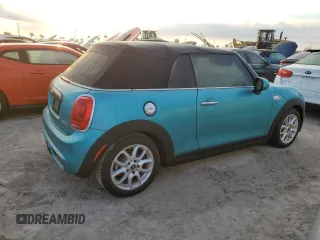 2017 MINI Convertible Cooper S z VIN WMWWG9C38H3A92775, wystawiony jako Copart lot #76286724 z przebiegiem Nie podano mil oraz Szkoda całkowita • Salvage title. Historia ofert i sprzedaży dostępna na DreamBid. Obrazek 3.