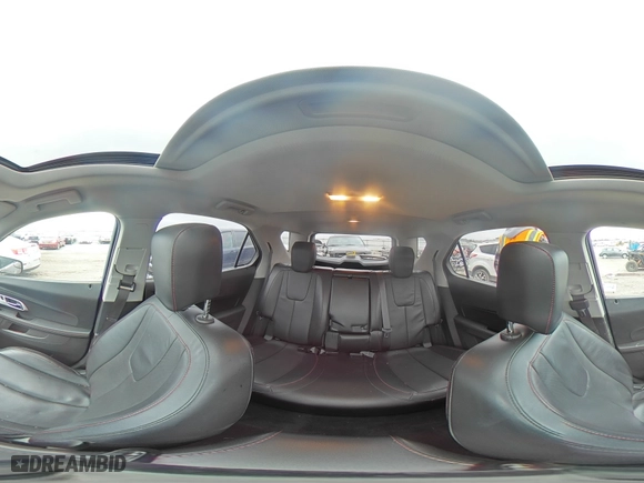 2012 Chevrolet Equinox LTZ with VIN 2GNALFEK0C6168460, listed as a Copart auction lot 45094945 with 49,829 mi miles and Salvage Title. Bid and sale history available at carsss.com. Image 14.