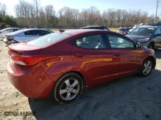 2012 Hyundai Elantra GLS with VIN KMHDH4AE5CU468827, listed as a Copart auction lot 49303475 with 107,559 mi miles and Salvage Title. Bid and sale history available at carsss.com. Image 3.
