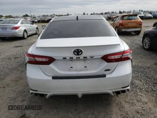 2020 Toyota Camry XSE with VIN 4T1K61AK7LU346603, listed as a Copart auction lot 50256215 with 95,797 mi miles and Salvage Title. Bid and sale history available at DreamBid. Image 6.