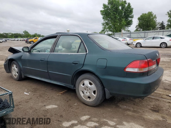 2002 Honda Accord EX z VIN 1HGCG16572A010542, wystawiony jako Copart lot #54746985 z przebiegiem Nie podano mil oraz Szkoda całkowita • Salvage title. Historia ofert i sprzedaży dostępna na DreamBid. Obrazek 2.