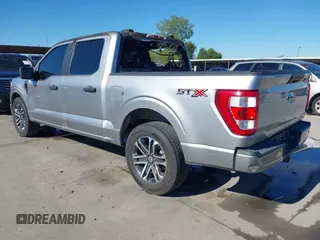 2021 Ford F-150 XL with VIN 1FTEW1CP8MKD15271, listed as a IAAI auction lot 40776398 with Not provided miles and . Bid and sale history available at DreamBid. Image 3.