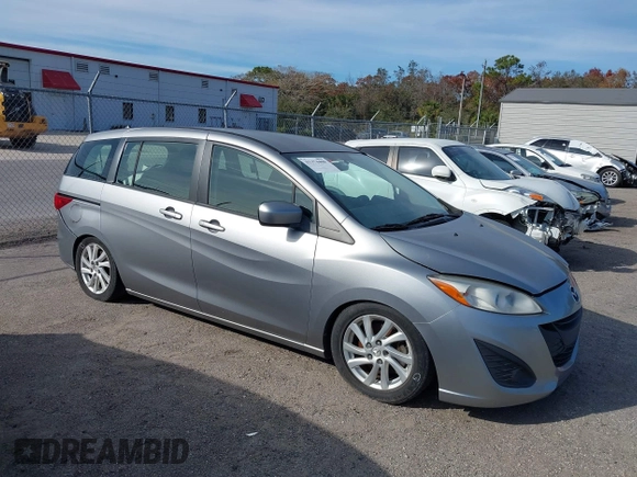 2012 Mazda 5 Sport with VIN JM1CW2BL2C0113600, listed as a IAAI auction lot 41374408 with 169,673 mi miles. Bid and sale history available at carsss.com. Image 1.